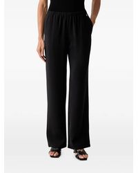 ARMANI EXCHANGE - Logo-Embroidered Elasticated-Waist Track Pants - Lyst