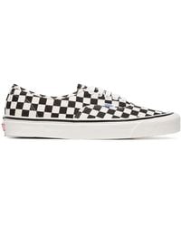 Vans - And Ua Classic Lace-Up Dx Check Cotton Sneakers - Lyst