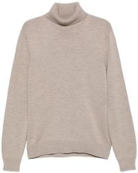 Zanone - Ribbed-Knit Roll-Neck Sweater - Lyst