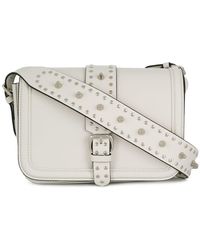 À Clous Valentino Coloris Lyst En Noir De Porté Sac Détails Épaule Red qUtxHY
