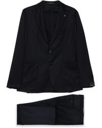 Tagliatore - Pak Met Enkele Rij Knopen En Revers - Lyst