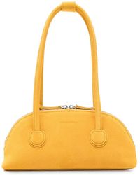 Marge Sherwood - Bessette Suede Half-Moon Tote Bag - Lyst