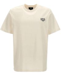 A.P.C. - T-Shirt Standard Rue Madame - Lyst