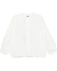 Weekend by Maxmara - Destro Blouse Met Geborduurde Bloemen - Lyst
