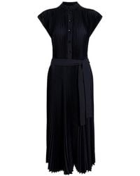 Proenza Schouler - Farah Pleated Midi Dress - Lyst