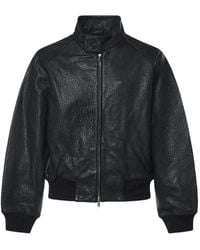 Studio Nicholson - Over Leather Jacket - Lyst
