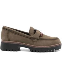 Tamaris - 35Mm Buckle-Detail Platform Loafers - Lyst