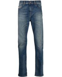 DIESEL - 1983 Low-Rise Slim-Cut Jeans - Lyst