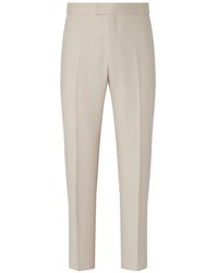 ZEGNA - Elasticated Waist Trousers - Lyst