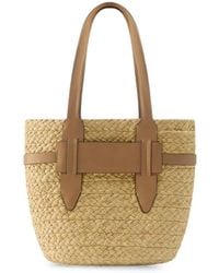 Helen Kaminski - Woven Leather-Trim Tote Bag - Lyst