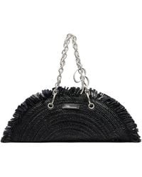 Blumarine - Chain-Link Fringed Shoulder Bag - Lyst