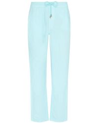 Vilebrequin - Drawstring-Waist Linen Trousers - Lyst