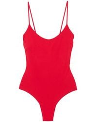 Fisico - Scoop-Neck Spaghetti-Strap Swimsuit - Lyst