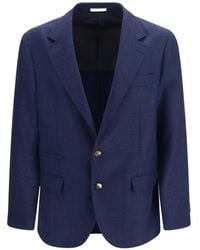 Brunello Cucinelli - Notched-Lapel Single-Breasted Jacket - Lyst
