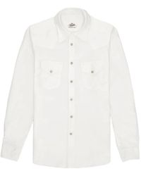 Fortela - Tex Western Flap-Pocket Cotton Shirt - Lyst