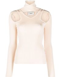 Coperni - Cut-out Detail Knitted Top - Lyst
