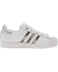 adidas - Superstar Ii Metallic-Stripe Sneakers - Lyst
