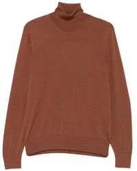 BOSS - H-Musso Roll-Neck Wool Sweater - Lyst