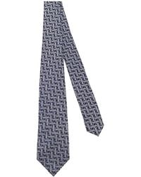Kiton - Geometric-Pattern Tie - Lyst