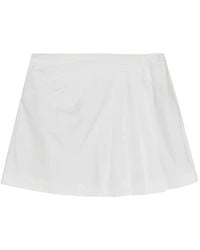 Jonathan Simkhai - Devlin Pleated Mini Skirt - Lyst