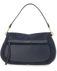 Gianni Chiarini - Large Helena Round Suede Tote Bag - Lyst