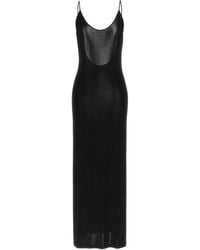 Saint Laurent - Cassandre-Chain Backless Dress - Lyst