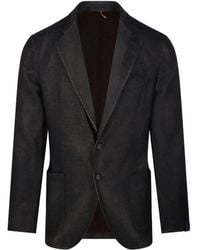 Santaniello - Two-Button Speckled Blazer - Lyst