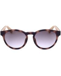 adidas - Tortoiseshell-Effect Round-Frame Sunglasses - Lyst