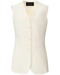 Fabiana Filippi - V-Neck Sleeveless Vest - Lyst
