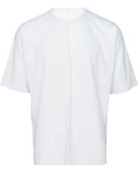 Issey Miyake - Seam-Detail T-Shirt - Lyst
