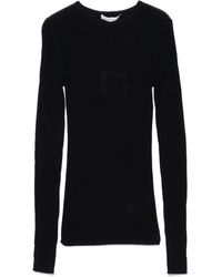 Tibi - Ribbed-Knit Crew-Neck Sweater - Lyst