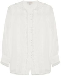 Shiatzy Chen - Organza Laced Shirt - Lyst