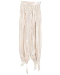 ‎Taller Marmo - Tie-Cuff Trousers - Lyst