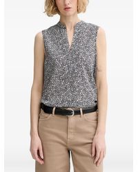 Marc O' Polo - Butterfly-Print Sleeveless Top - Lyst