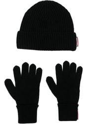 DSquared² - Dsquared Set-Of-Two Wool Beanie - Lyst