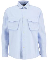Barbour - Arnham Pocket Cotton Shirt - Lyst