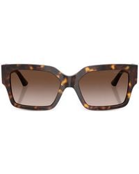 Jimmy Choo - Rectangular-Frame Sunglasses - Lyst