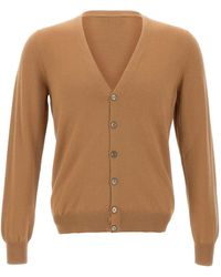 Gran Sasso - V-Neck Buttoned Cardigan - Lyst