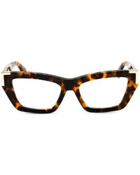 Palm Angels - Lunettes De Vue À Monture Papillon - Lyst