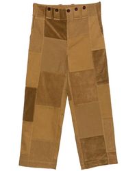 Junya Watanabe - Pantalon À Design Patchwork - Lyst