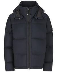 Stone Island - Padded Ripstop Coat - Lyst