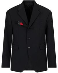 DSquared² - Après Ski Buckle-Detail Blazer - Lyst