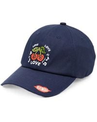 KENZO - Cherry-Embroidered Baseball Cap - Lyst