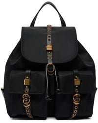 Pinko - Flap-Pockets Backpack - Lyst