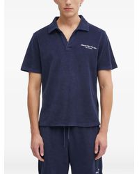 Sporty & Rich - Hotel Eden Roc Short-Sleeve Polo Shirt - Lyst