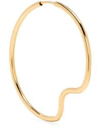 Maria Black - Copenhagen 35 Sculpted Hoop Earring - Lyst