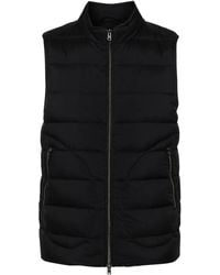 Herno - Chaleco acolchado con cremallera - Lyst