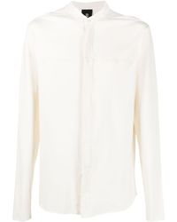 Thom Krom - Band-collar Button-up Shirt - Lyst