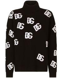 Dolce & Gabbana - Dgロゴ ニットセーター - Lyst