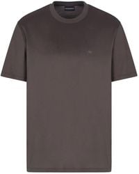 Emporio Armani - Camisa de mezcla de algodón de cápsula emporio armani - Lyst